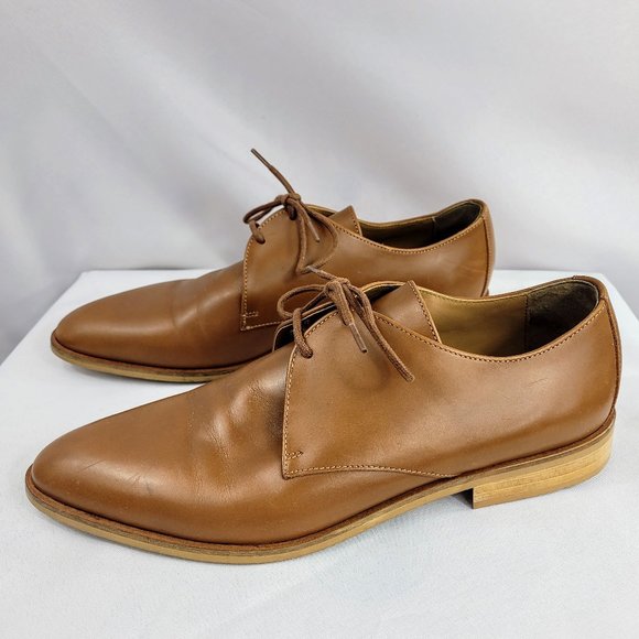Everlane Shoes - Everlane The Modern Oxford Brown Lace Dress Shoes